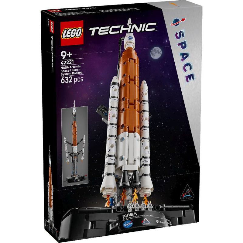 Lego 42221 Technic NASA Artemis Space Launch System Rocket (632 Pieces)