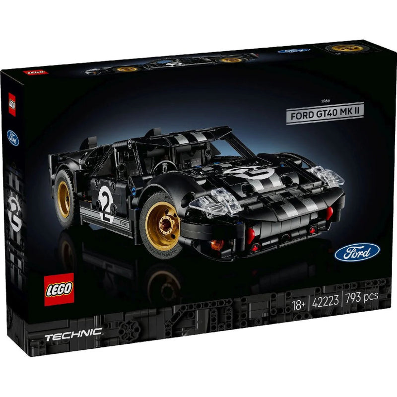 Lego 42223 Technic 1966 Ford GT40 MKII Race Car (793 Pieces)