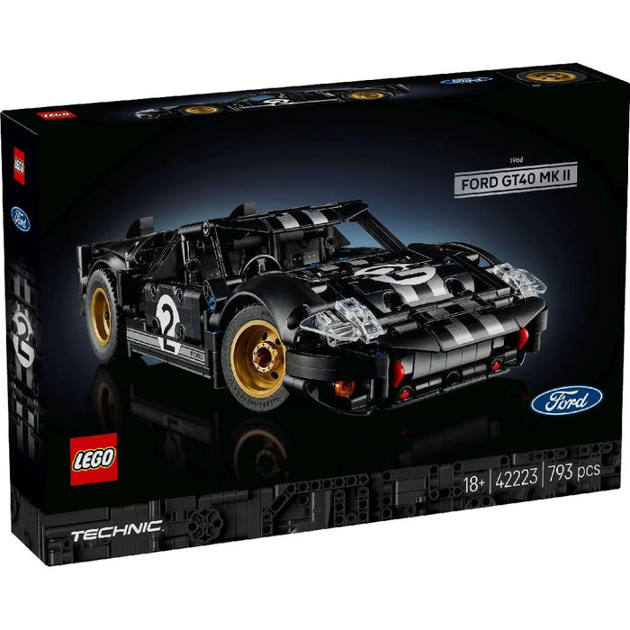 Lego 42223 Technic 1966 Ford GT40 MKII Race Car (793 Pieces)-Construction-LEGO-Toycra