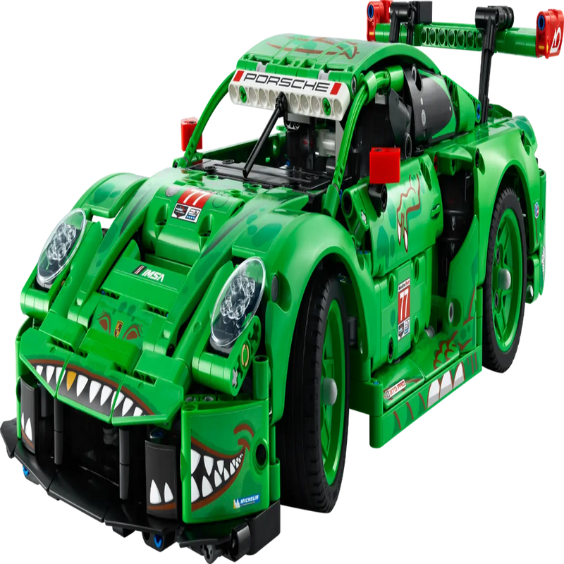Lego 42224 Technic Porsche 911 GT3 R REXY AO Racing Car (1313 Pieces)