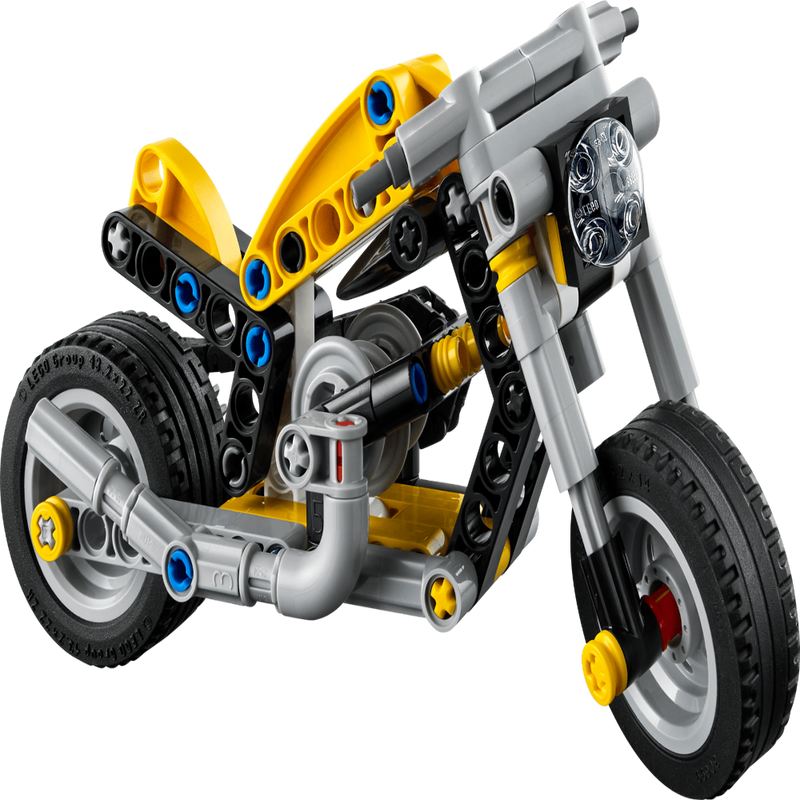 Lego 42225 Technic Yellow Motorcycle (151 Pieces)