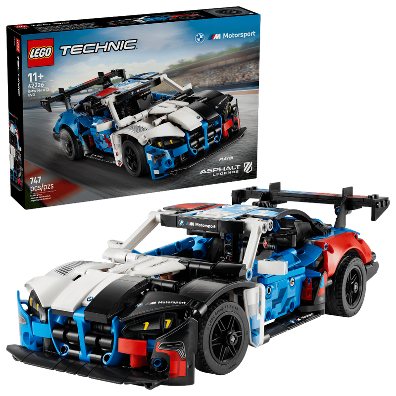 Lego 42226 Technic BMW M4 GT3 EVO Race Car (747 Pieces)
