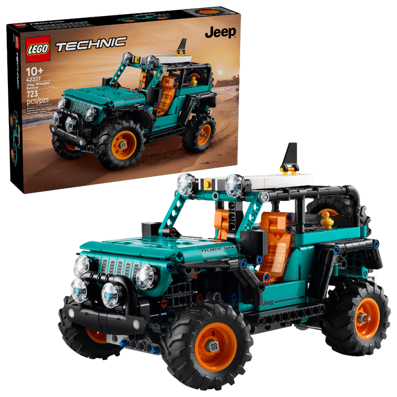 Lego 42227 Technic Jeep Wrangler Rubicon SUV (723 Pieces)