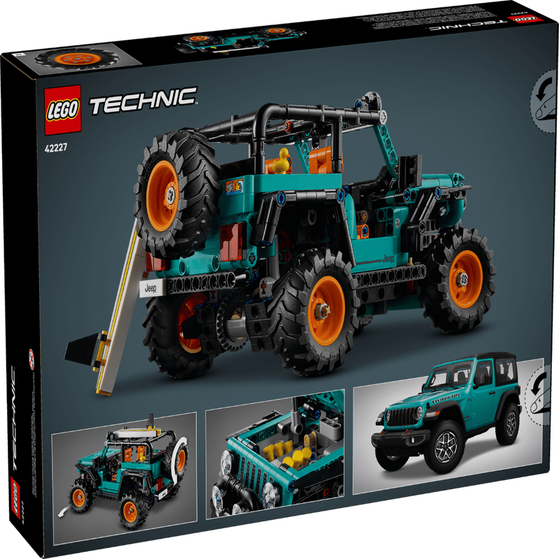 Lego 42227 Technic Jeep Wrangler Rubicon SUV (723 Pieces)