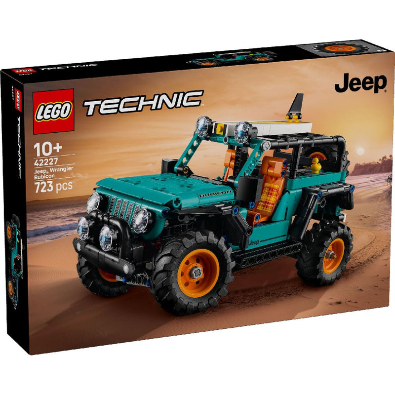 Lego 42227 Technic Jeep Wrangler Rubicon SUV (723 Pieces)