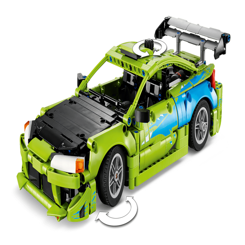 Lego 42229 Technic Fast And Furious Mitsubishi Eclipse Car (827 Pieces)