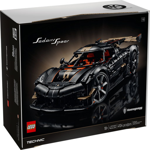 Lego 42232 Technic Koenigsegg Sadair's Spear Megacar (4104Pcs)