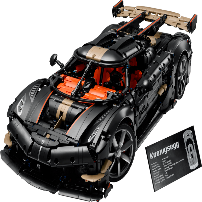 Lego 42232 Technic Koenigsegg Sadair's Spear Megacar (4104Pcs)