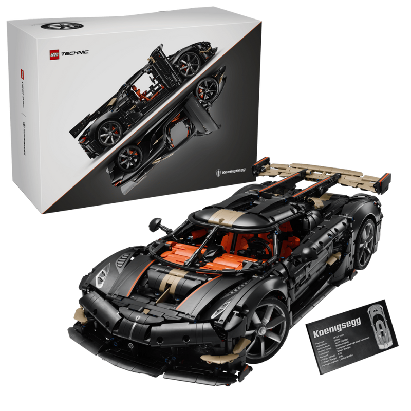 Lego 42232 Technic Koenigsegg Sadair's Spear Megacar (4104Pcs)