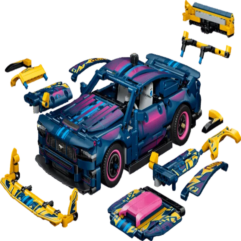 Lego 42236 Technic Custom Garage Ford Mustang GT Car (973 pcs)