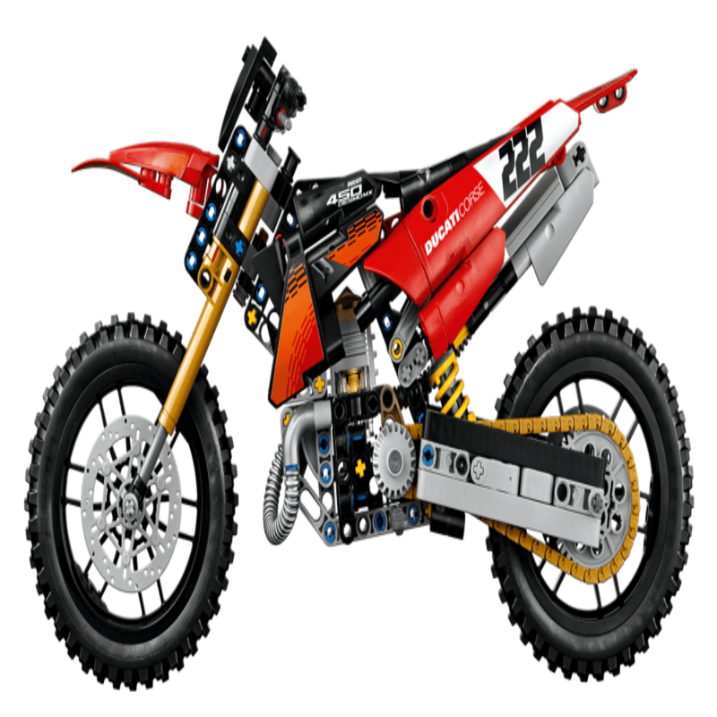 Lego 42238 Technic Ducati Desmo450 MX Factory Motorcycle (457pcs)