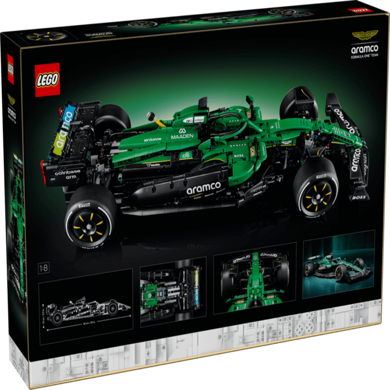 Lego 42240 Technic Aston Martin Aramco AMR25 F1 Car (1547 Pcs)