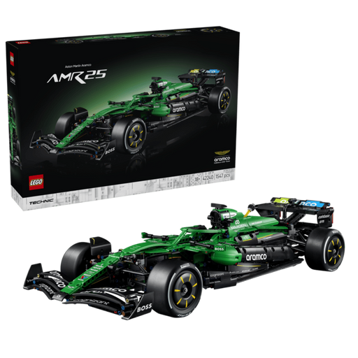 Lego 42240 Technic Aston Martin Aramco AMR25 F1 Car (1547 Pcs)
