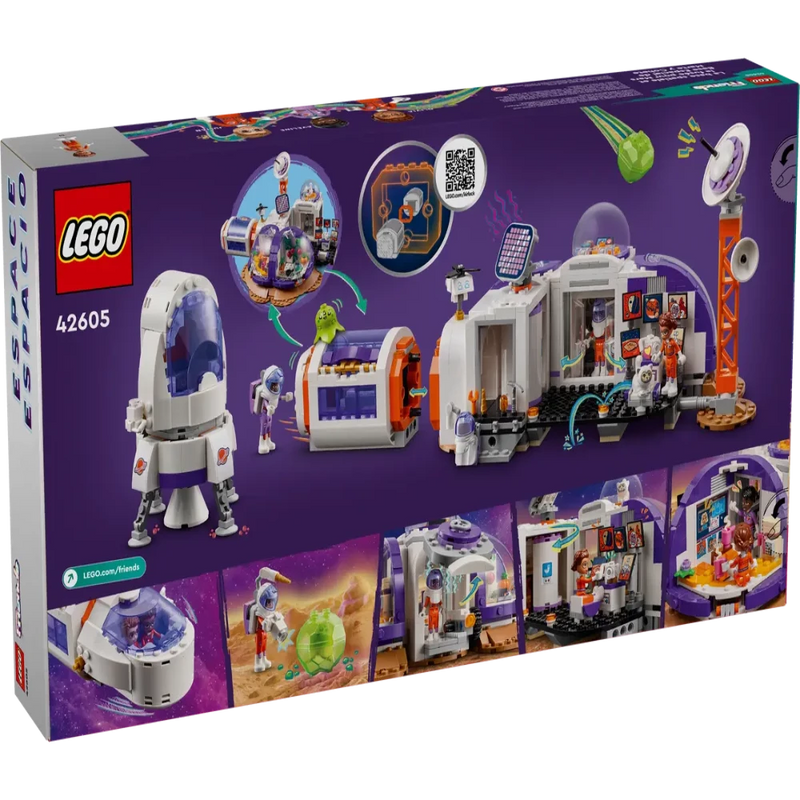 Lego 42605 Friends Mars Space Base And Rocket (981 Pieces )