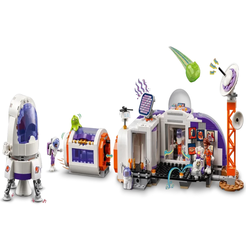 Lego 42605 Friends Mars Space Base And Rocket (981 Pieces )