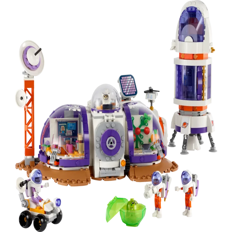 Lego 42605 Friends Mars Space Base And Rocket (981 Pieces )