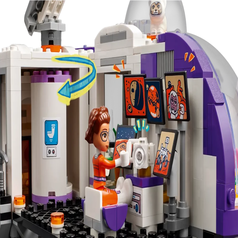 Lego 42605 Friends Mars Space Base And Rocket (981 Pieces )