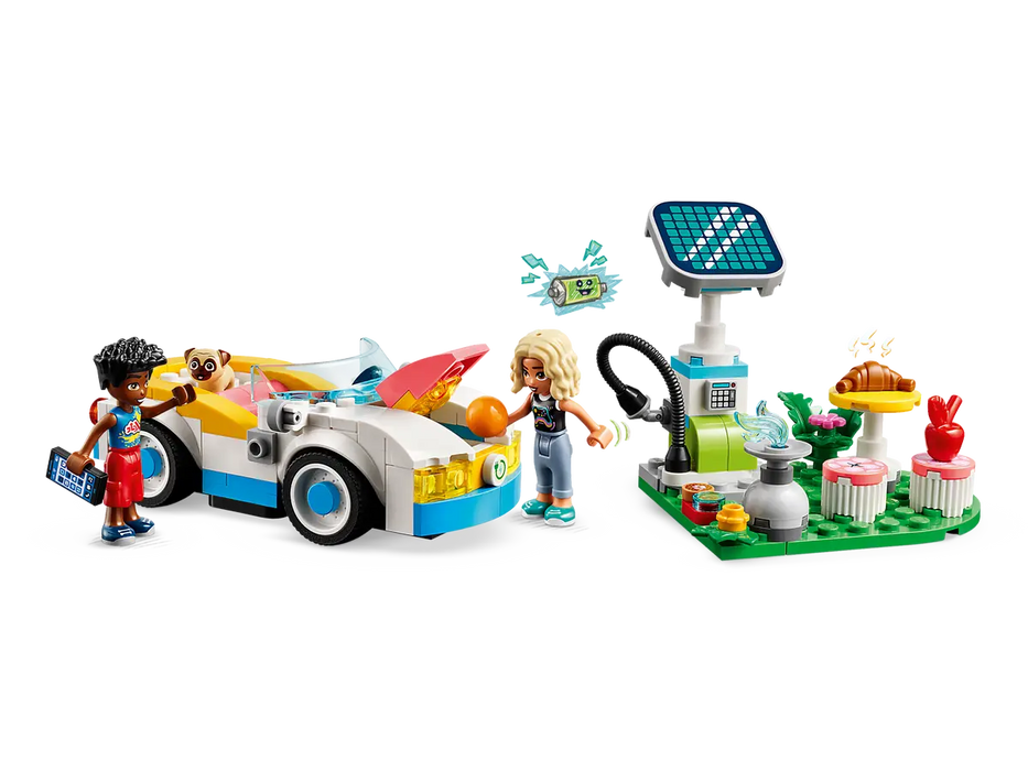 Lego 42609 Friends Electric Car and Charger (170 Pieces)-Construction-LEGO-Toycra