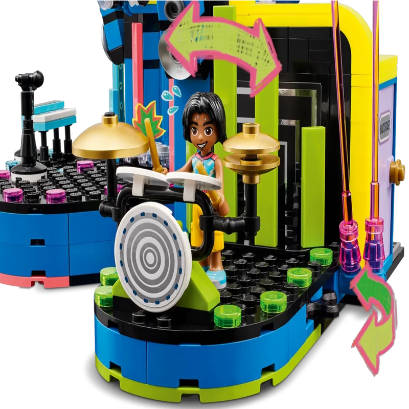 Lego 42616 Friends Heartlake City Music Talent Show ( 669 Pieces)