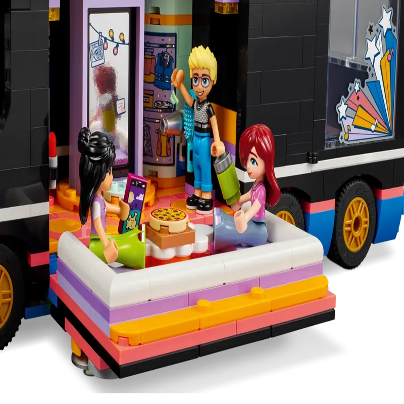 Lego 42619 Friends Pop Star Music Tour Bus (845 Pieces)