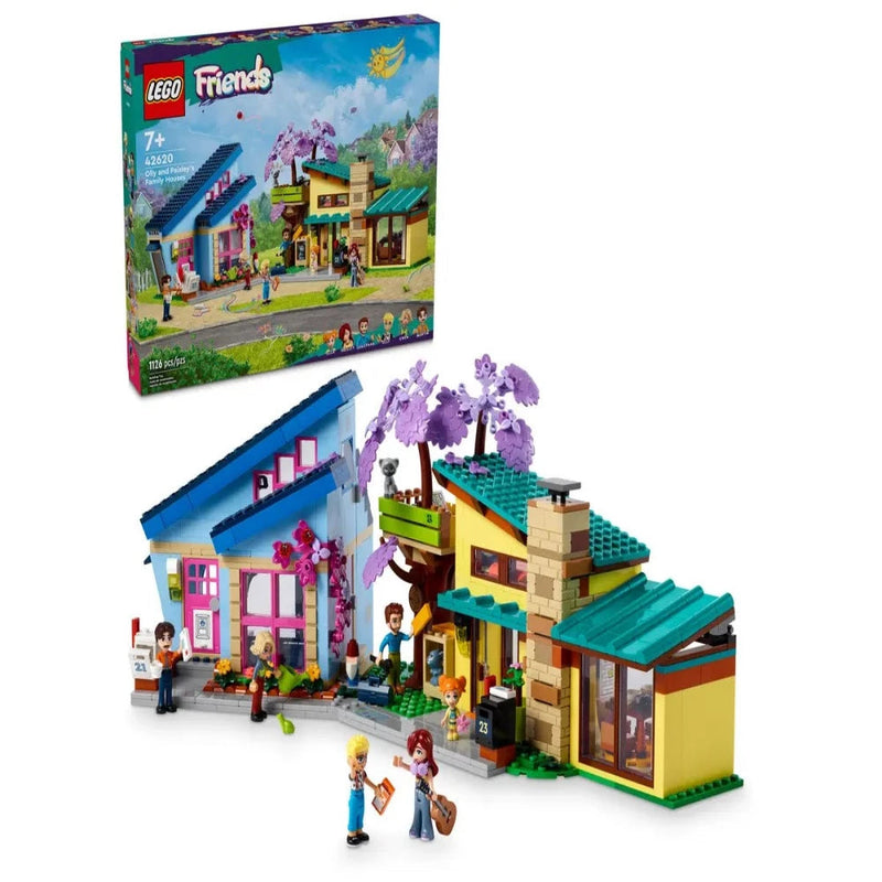 Lego 42620 Friends Olly and Paisley's Family Houses (1126 Pieces)