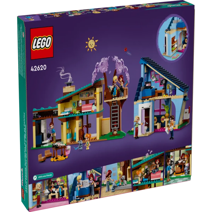 Lego 42620 Friends Olly and Paisley's Family Houses (1126 Pieces)-Construction-LEGO-Toycra