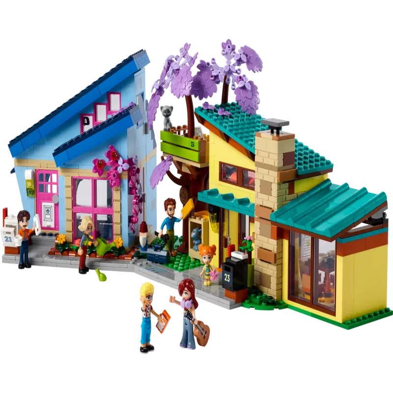 Lego 42620 Friends Olly and Paisley's Family Houses (1126 Pieces)