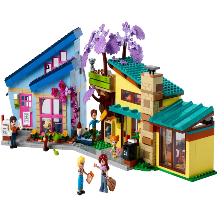 Lego 42620 Friends Olly and Paisley's Family Houses (1126 Pieces)-Construction-LEGO-Toycra