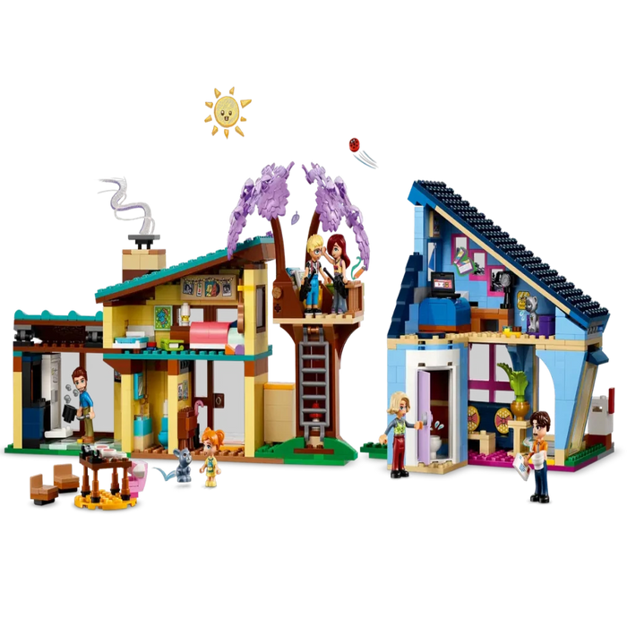 Lego 42620 Friends Olly and Paisley's Family Houses (1126 Pieces)-Construction-LEGO-Toycra