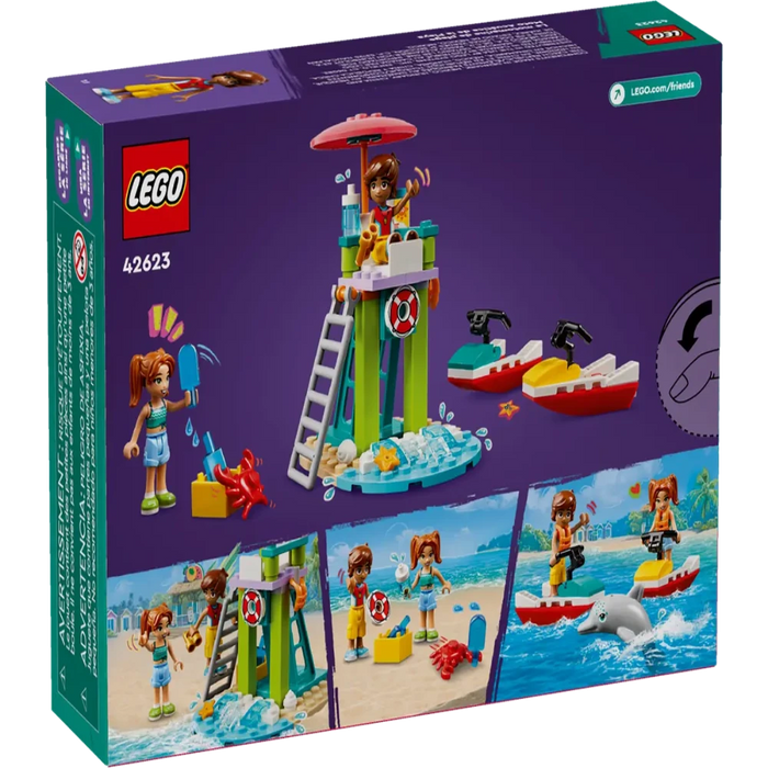 Lego 42623 Friends Beach Water Scooter (84 Pieces)-Construction-LEGO-Toycra