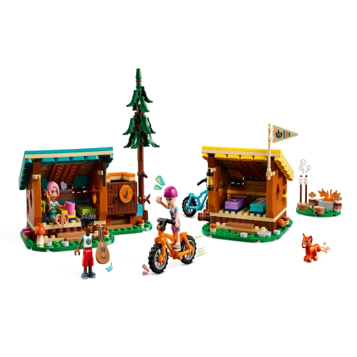 Lego 42624 Friends Adventure Camp Cozy Cabins (437 Pieces)