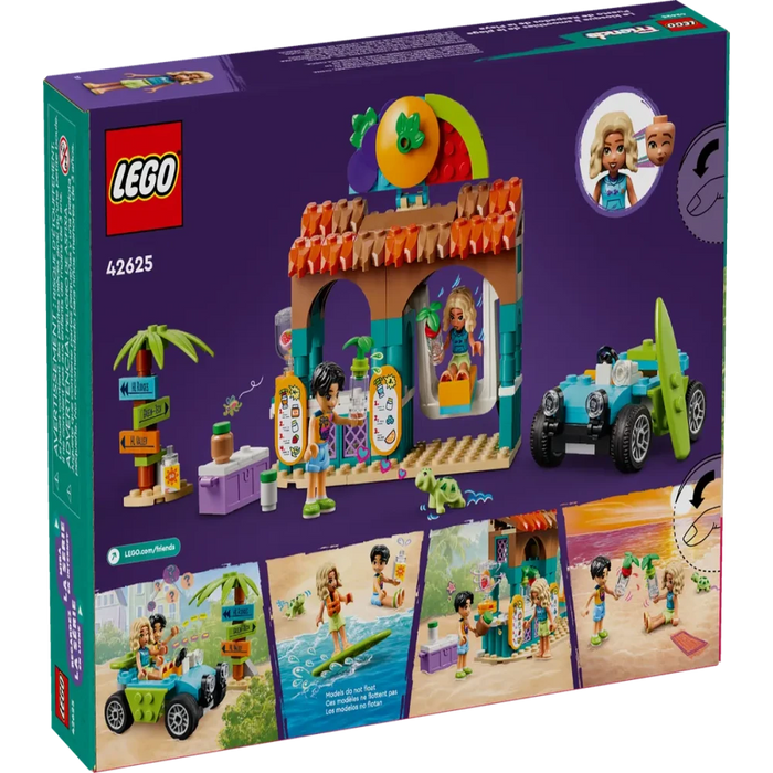 Lego 42625 Friends Beach Smoothie Stand (213 Pieces)-Construction-LEGO-Toycra