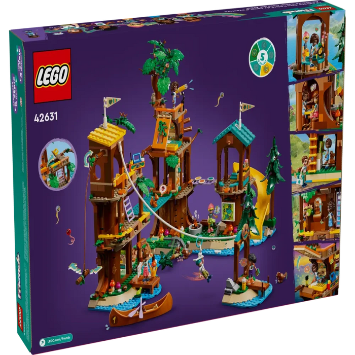 Lego 42631 Friends Adventure Camp Tree House (1128 Pieces)-Construction-LEGO-Toycra