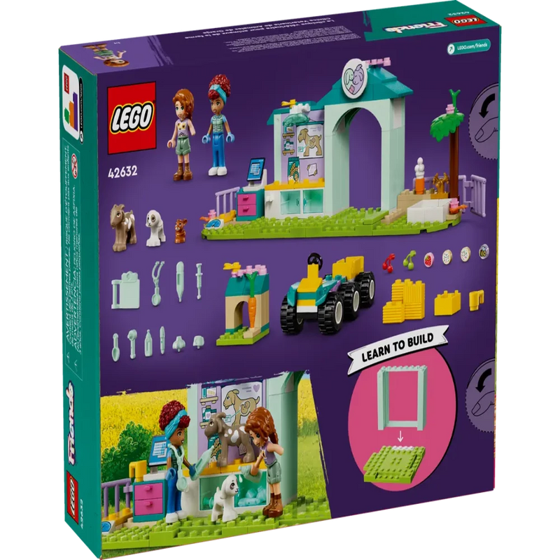 Lego 42632 Friends Farm Animal Vet Clinic (161 Pieces)