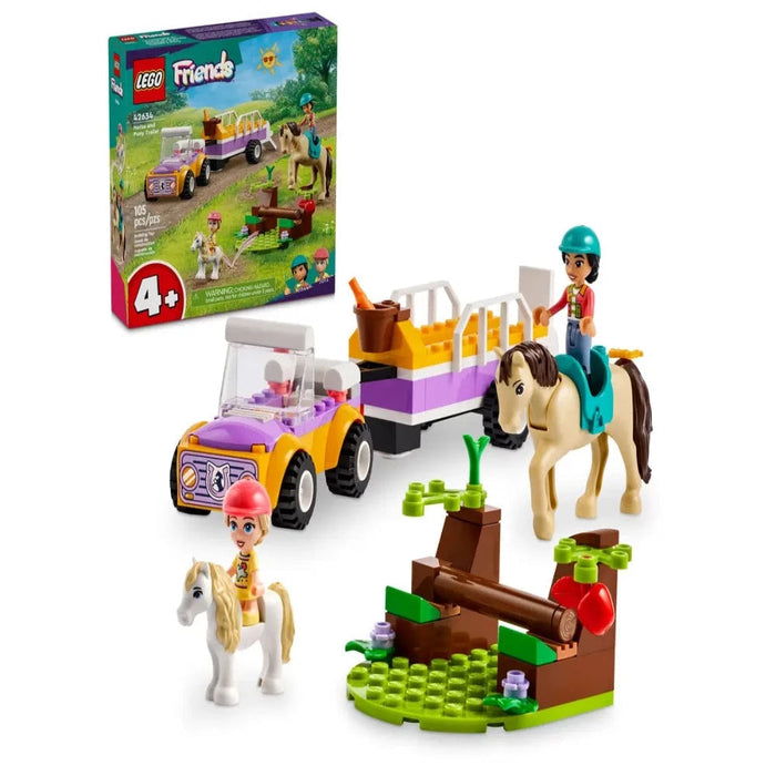 Lego 42634 Friends Horse and Pony Trailer (105 Pieces) — Toycra