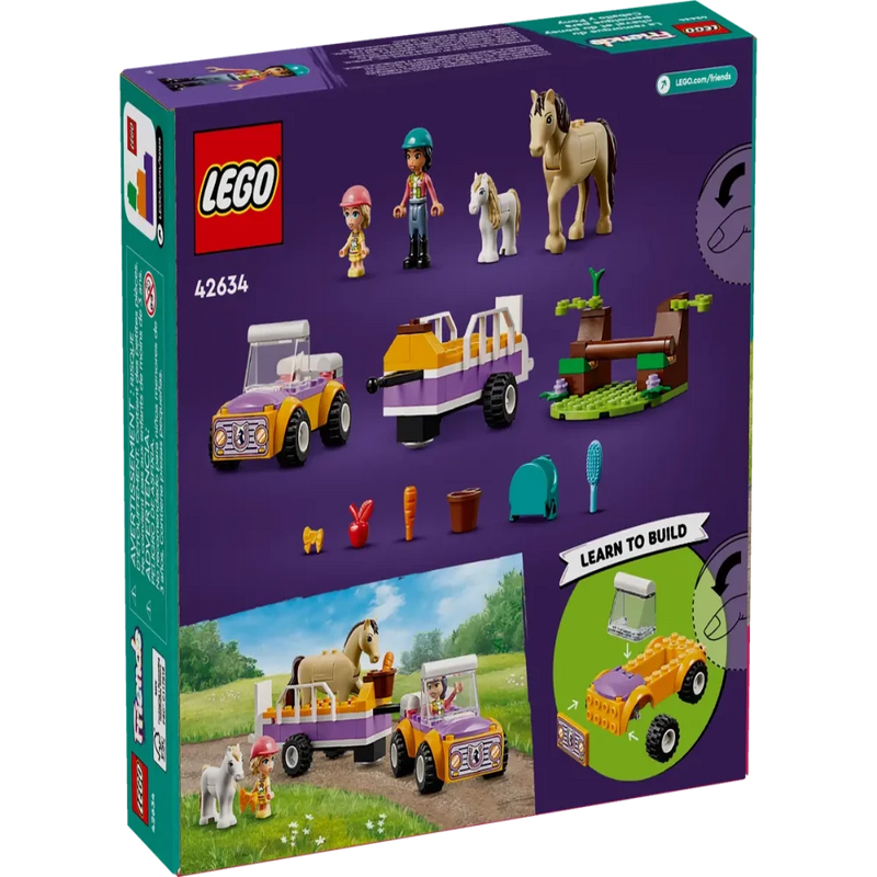 Lego 42634 Friends Horse and Pony Trailer (105 Pieces)-Construction-LEGO-Toycra