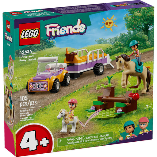 Lego 42634 Friends Horse and Pony Trailer (105 Pieces)-Construction-LEGO-Toycra