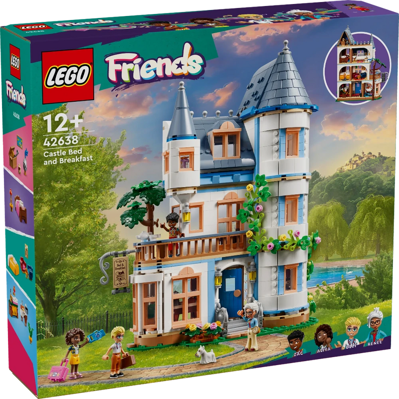 Lego 42638 Friends Castle Bed And Breakfast (1311 Pieces)