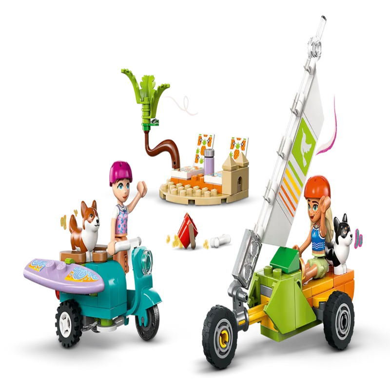 Lego 42641 Friends Surfing Dogs And Scooter Adventure (113 Pieces)