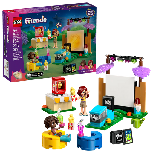 Lego 42642 Friends Friendship Movie Night (154 Pieces)-Construction-LEGO-Toycra