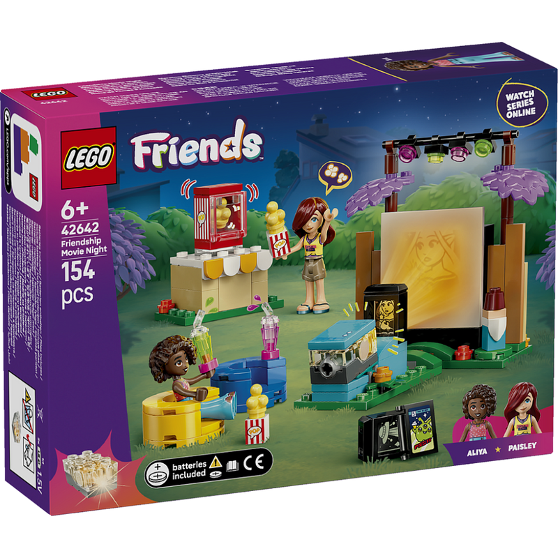 Lego 42642 Friends Friendship Movie Night (154 Pieces)