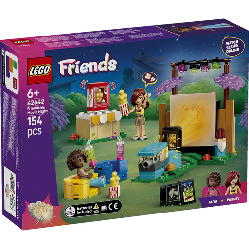 Lego 42642 Friends Friendship Movie Night (154 Pieces)-Construction-LEGO-Toycra