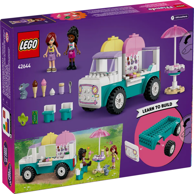 Lego 42644 Friends Heartlake City Ice Cream Truck (92 Pieces)