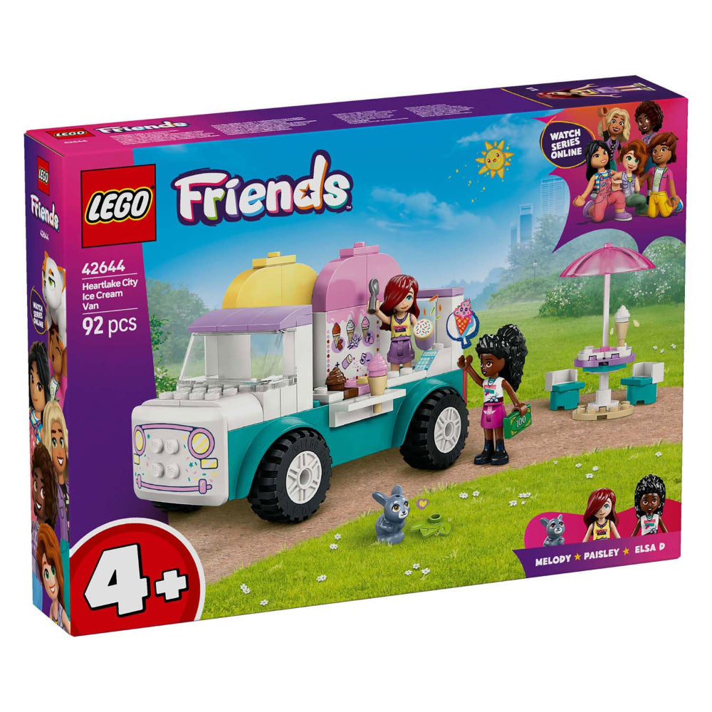 Lego 42644 Friends Heartlake City Ice Cream Truck (92 Pieces)