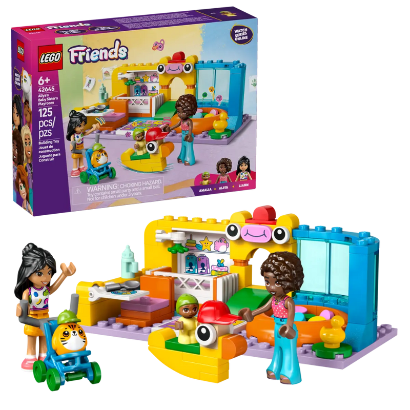 Lego 42645 Friends Aliya's Baby Sister's Playroom (125 Pieces)
