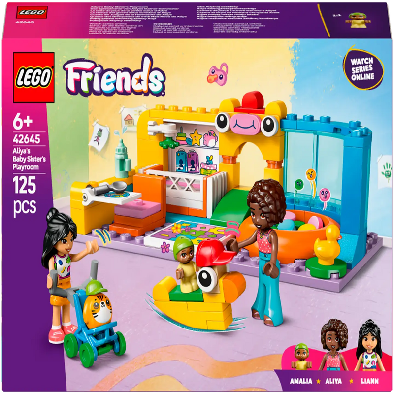 Lego 42645 Friends Aliya's Baby Sister's Playroom (125 Pieces)