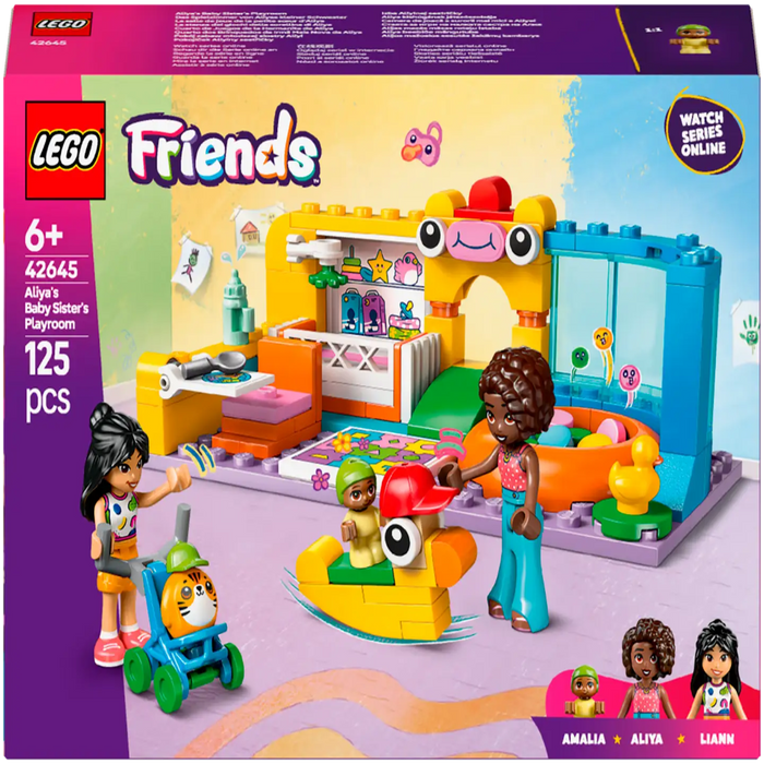 Lego 42645 Friends Aliya's Baby Sister's Playroom (125 Pieces)-Construction-LEGO-Toycra