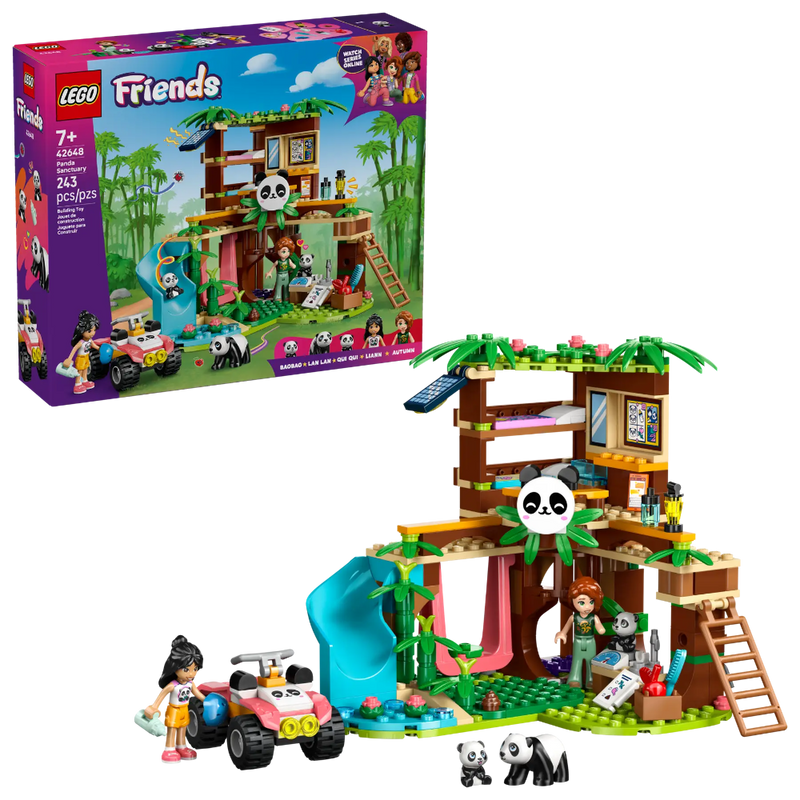 Lego 42648 Friends Panda Sanctuary Animal Care (243 Pieces)
