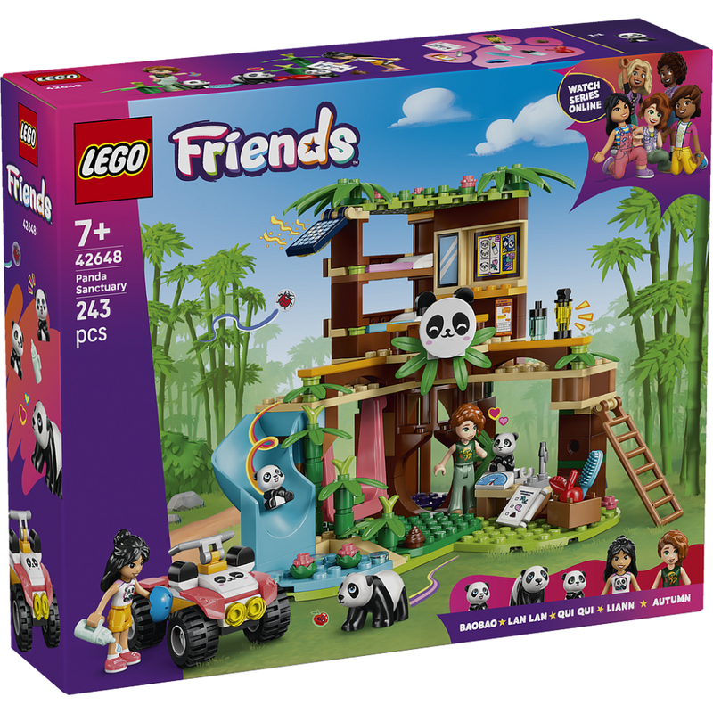 Lego 42648 Friends Panda Sanctuary Animal Care (243 Pieces)