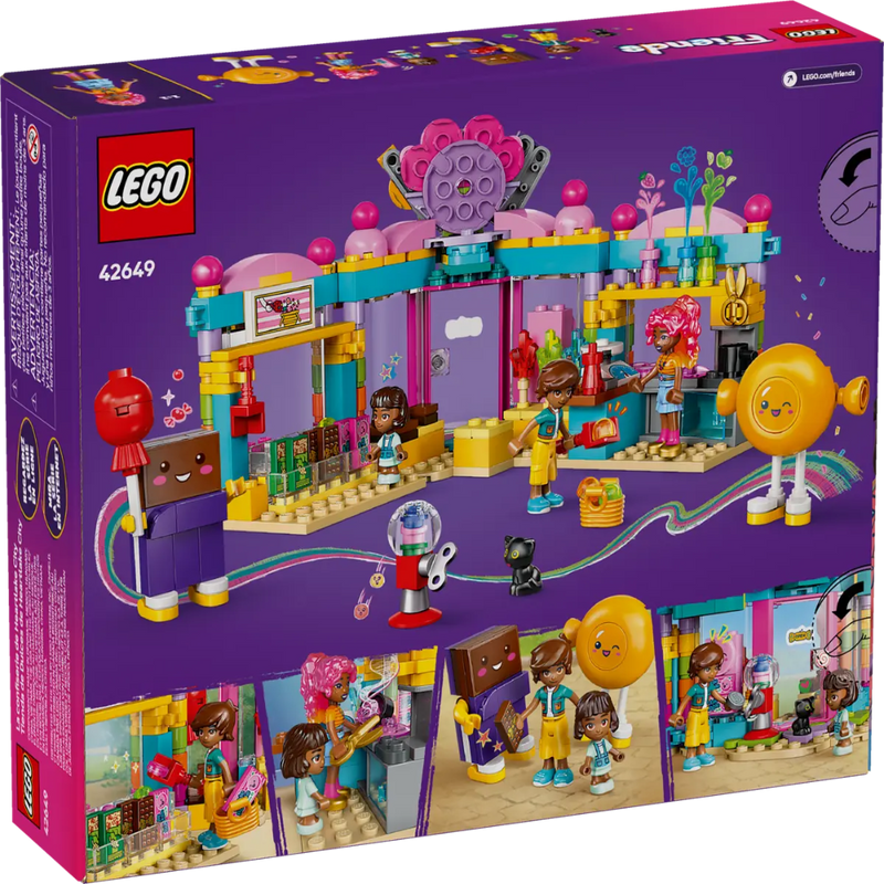 Lego 42649 Friends Heartlake City Candy Store (376 Pieces)